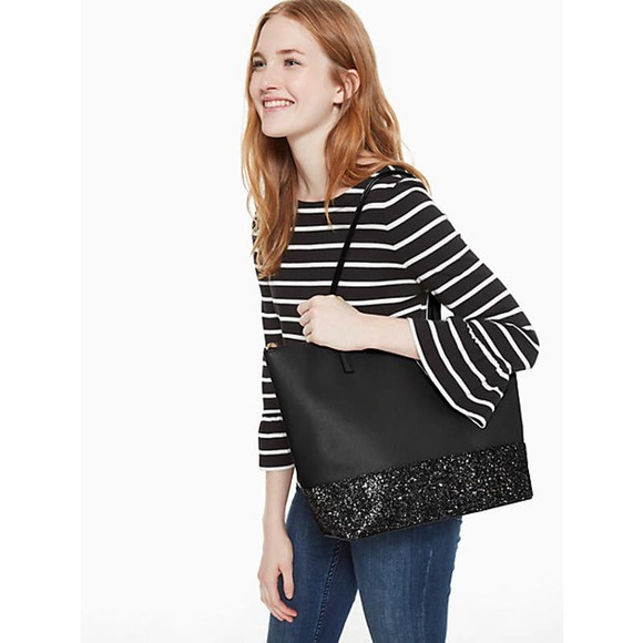 kate spade Bags Kate Spade Greta Court Glitter Penny Tote Bag